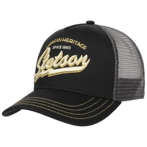 TRUCKER CAP AMERICAN HERITAGE CLASSIC Black - STETSON