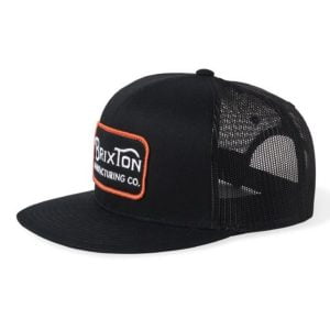 GRADE HP TRUCKER HAT Black/Orange/White- BRIXTON