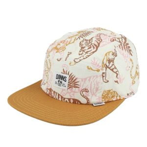 5-PANEL Flat Cap ALOHA TIGER LIGHT - DJINNS